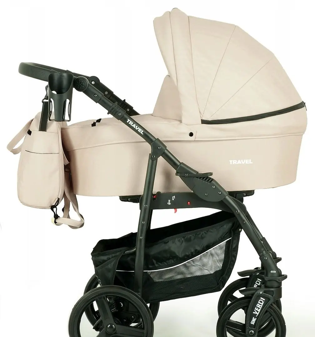 Carucior modular 3in1 Verdi Travel 04 (Vanilla)