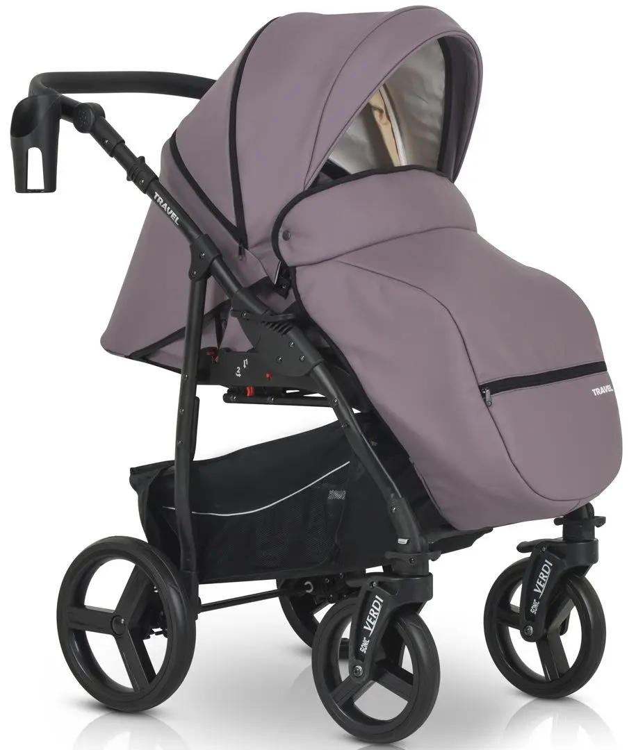 Carucior modular 3in1 Verdi Travel 09 (Lilac)
