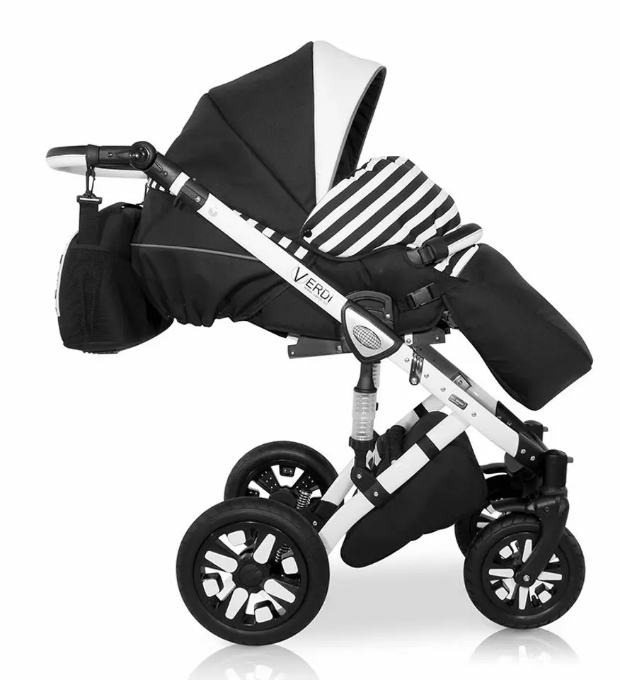 Carucior modular 3in1 Verdi Eclipse 02 (White)