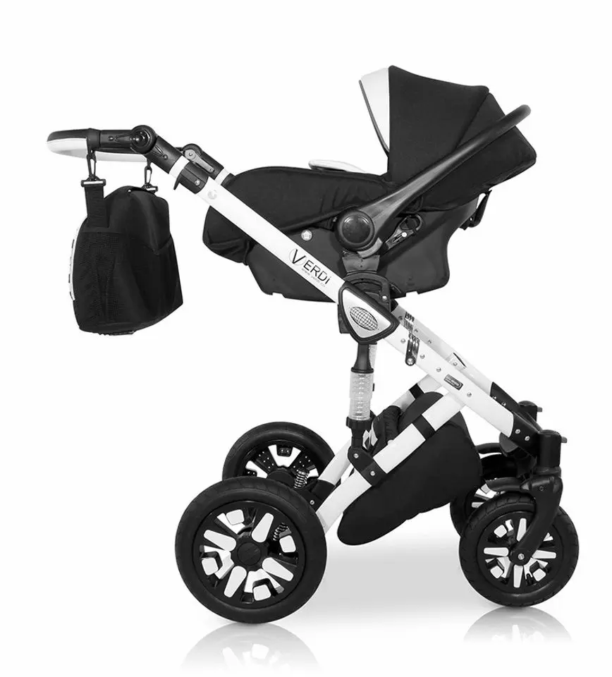Carucior modular 3in1 Verdi Eclipse 02 (White)