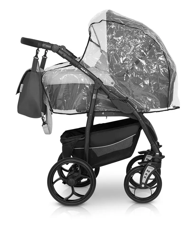 Коляска модульная 3в1 Verdi Max Plus 04 (White)