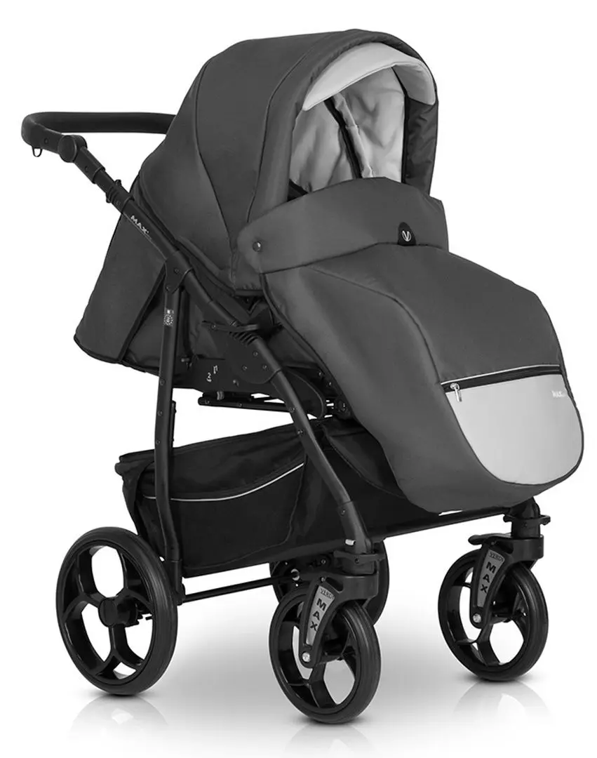 Коляска модульная 3в1 Verdi Max Plus 04 (White)