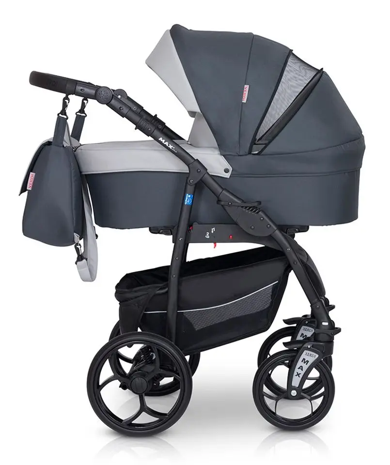 Carucior modular 3in1 Verdi Max Plus 05 (Brown/Beige)