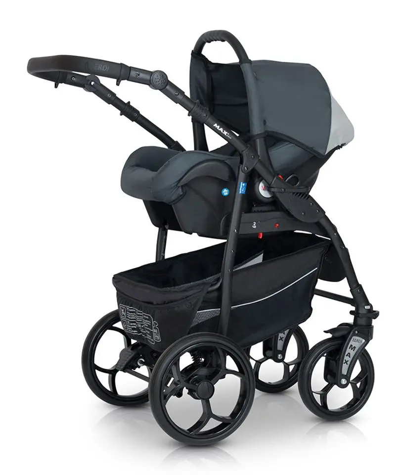 Carucior modular 3in1 Verdi Max Plus 05 (Brown/Beige)