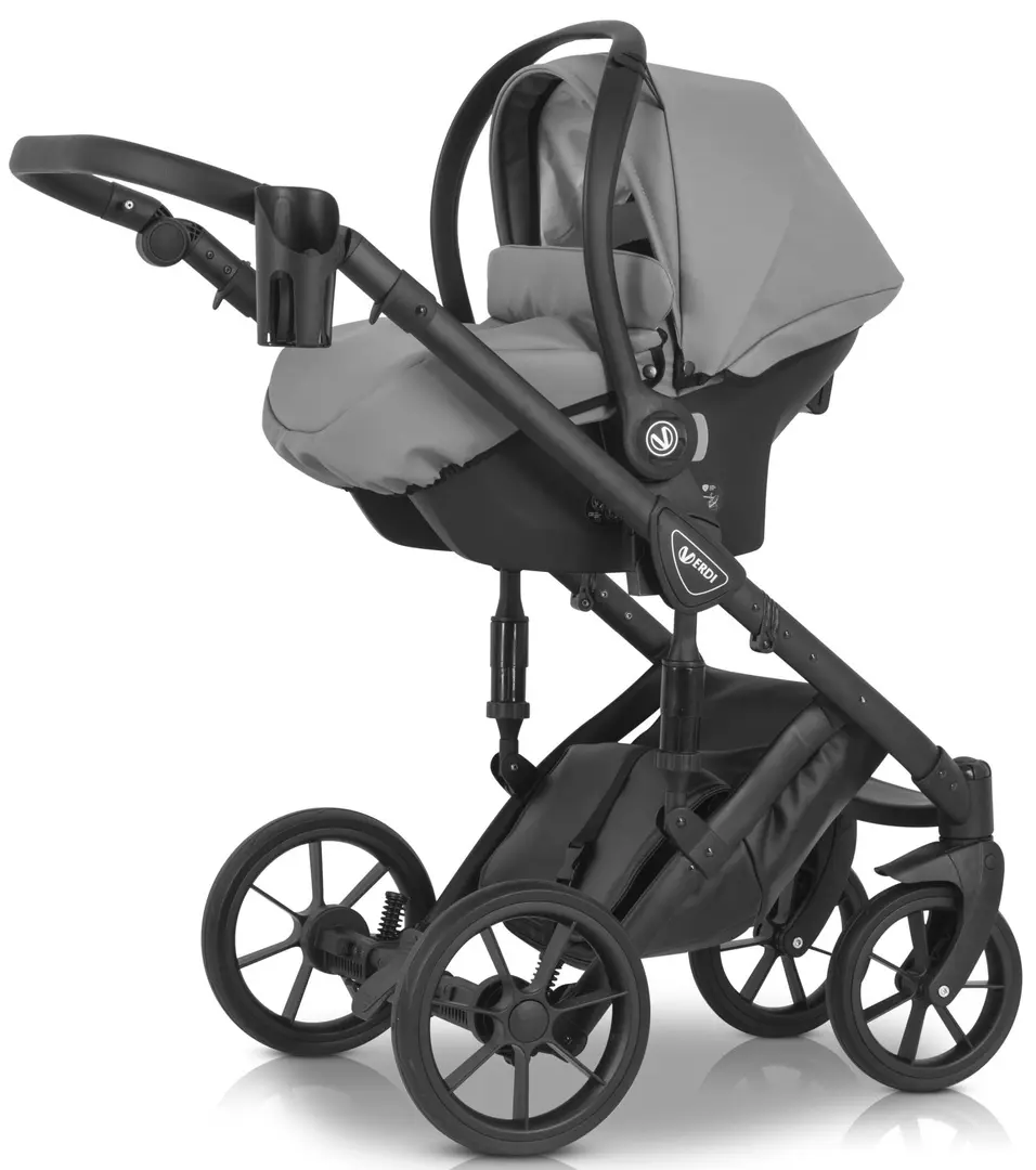 Carucior modular 3in1 Verdi Mirage Basic 07 (Grey)