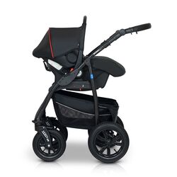 Carucior modular 3in1 Verdi Sonic Plus 02 (Black/Purple) Thumb