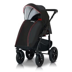Коляска модульная 3в1 Verdi Sonic Plus 03 (Black/Bordeaux) Thumb