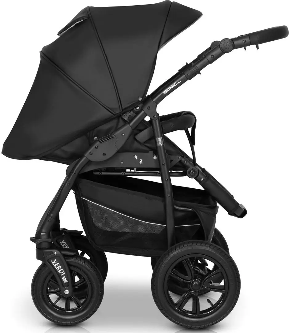 Коляска модульная 3в1 Verdi Sonic Plus 05 (Beige/Black)