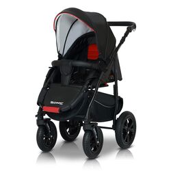 Коляска модульная 3в1 Verdi Sonic Plus 06 (Grey/Black) Thumb