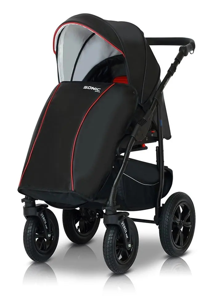 Коляска модульная 3в1 Verdi Sonic Plus 06 (Grey/Black)