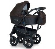 Carucior modular 3in1 Verdi Sonic Plus 08 (Brown/Black)