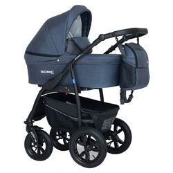 Carucior modular 3in1 Verdi Sonic Plus 09 (Denim)