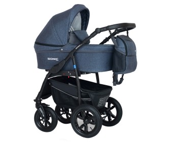 Carucior modular 3in1 Verdi Sonic Plus 09 (Denim)