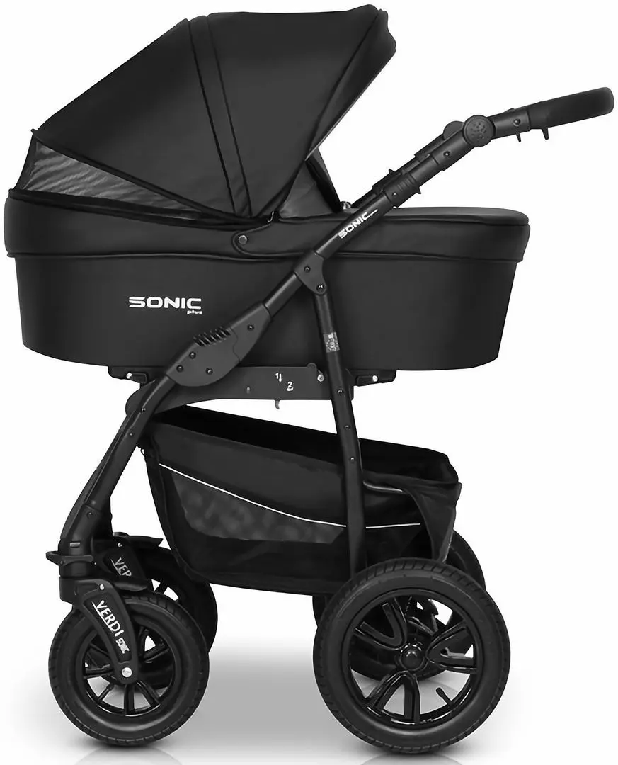 Carucior modular 3in1 Verdi Sonic Plus 13 (Grey)