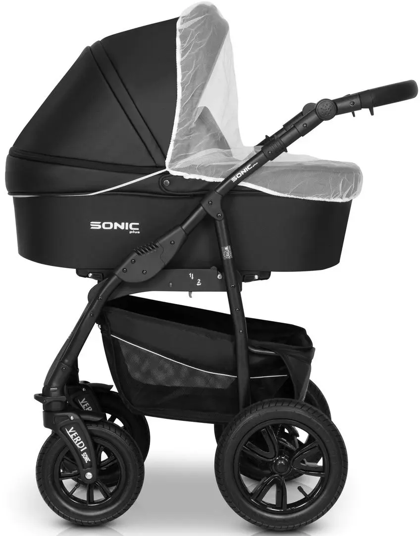 Carucior modular 3in1 Verdi Sonic Plus 13 (Grey)