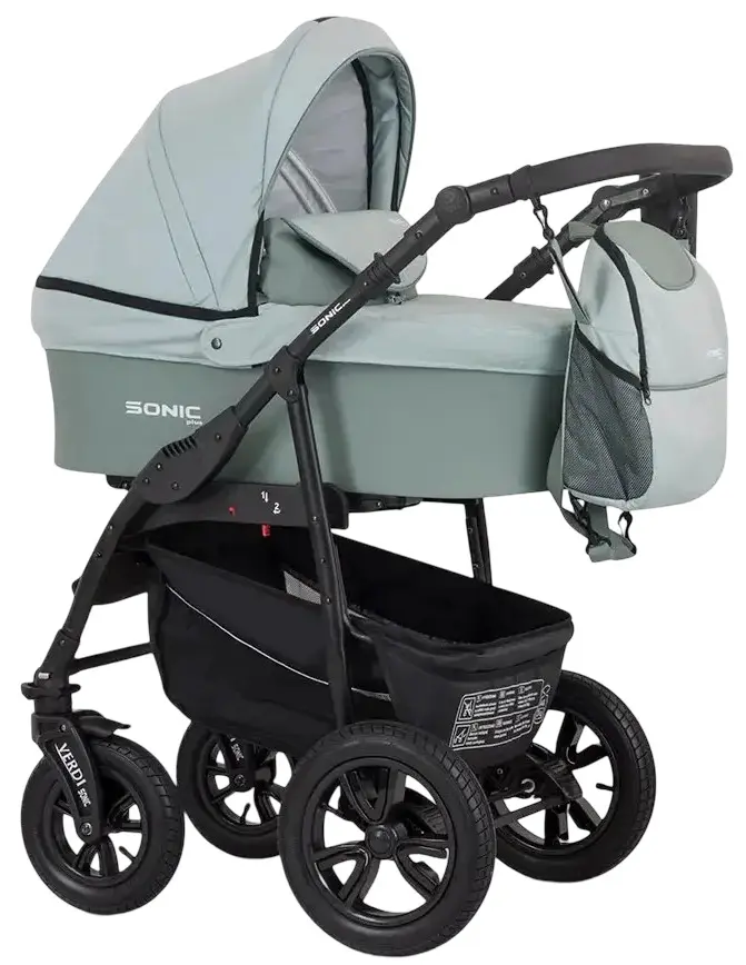 Коляска модульная 3в1 Verdi Sonic Plus 18 (Green)