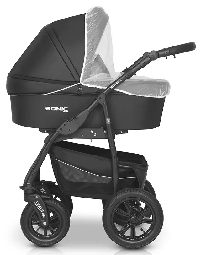 Коляска модульная 3в1 Verdi Sonic Plus 19 (Pink)