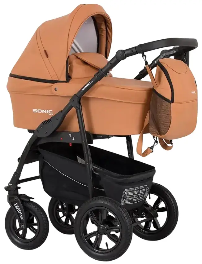 Carucior modular 3in1 Verdi Sonic Plus 20 (Orange)