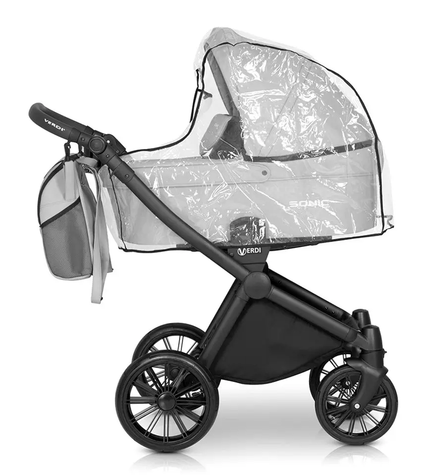 Carucior modular 3in1 Verdi Sonic Soft 01 (Purple)