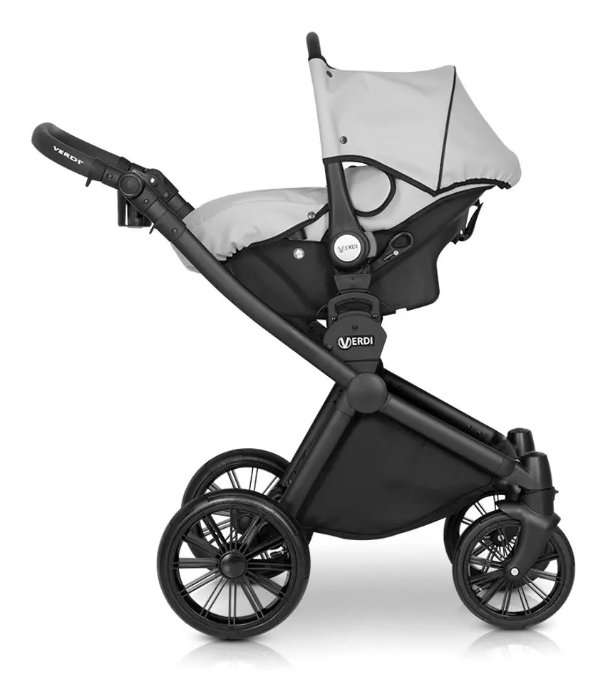 Carucior modular 3in1 Verdi Sonic Soft 01 (Purple)