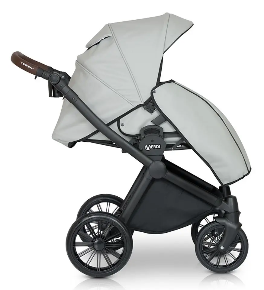 Коляска модульная 3в1 Verdi Sonic Soft 03 (Chocolate)