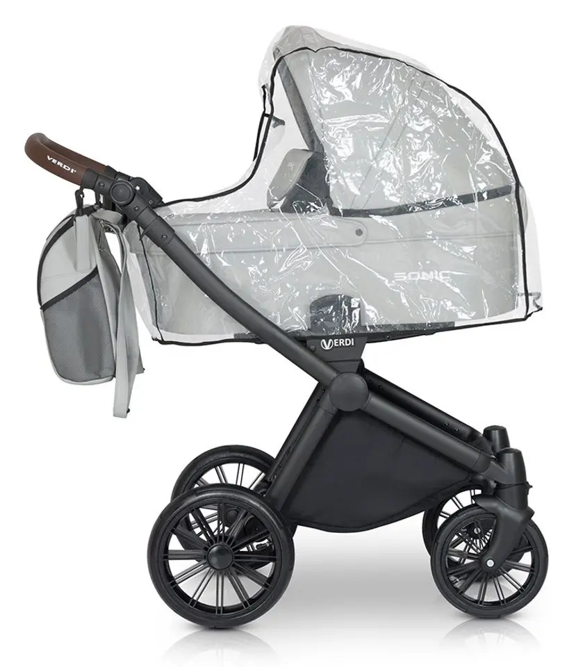 Carucior modular 3in1 Verdi Sonic Soft 05 (Grey)