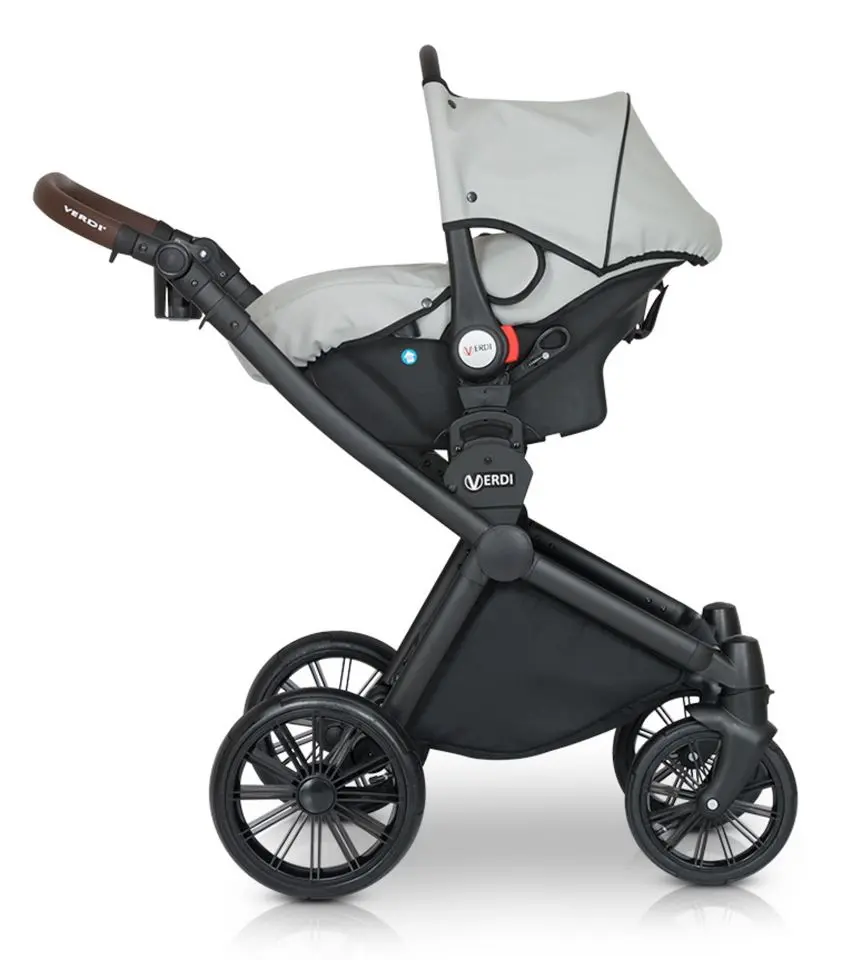 Carucior modular 3in1 Verdi Sonic Soft 05 (Grey)