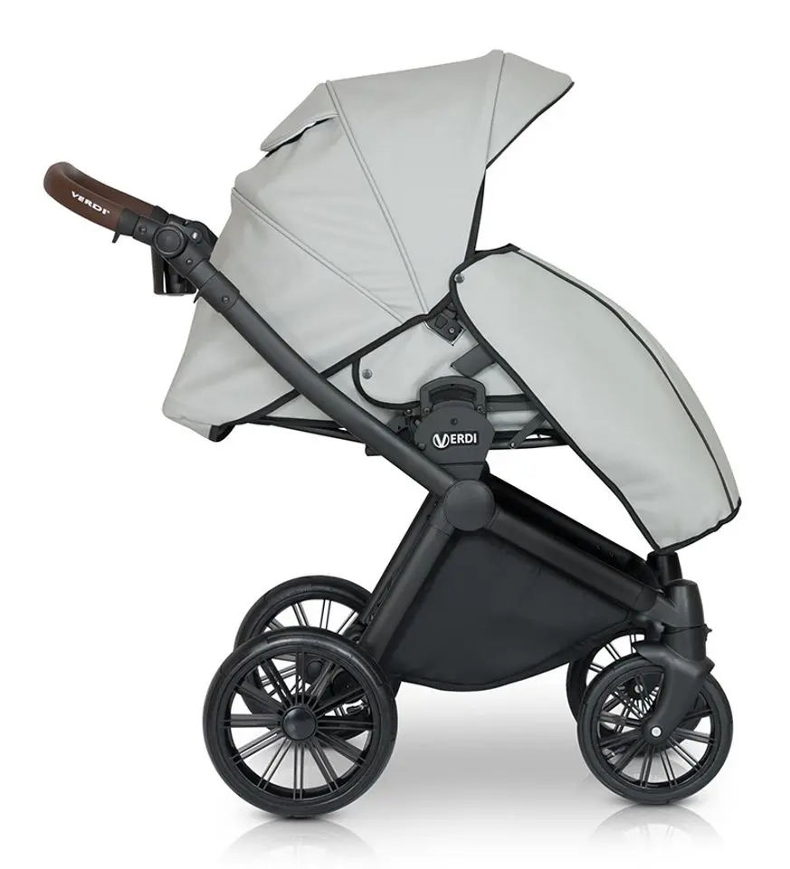 Carucior modular 3in1 Verdi Sonic Soft 07 (Black/Gold)