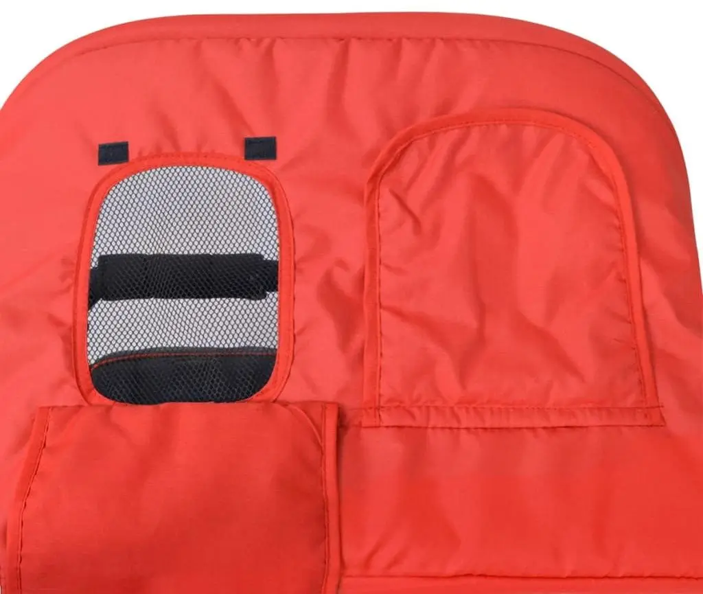 Carucior pentru gemeni VidaXL 10108 (Red/Black)
