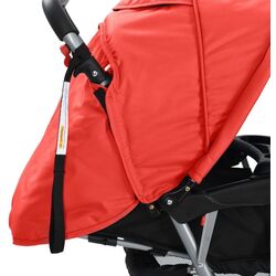 Carucior pentru gemeni VidaXL 10111 (Red/Black) Thumb