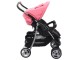 Carucior pentru gemeni VidaXL 10155 (Pink/Black)