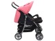 Carucior pentru gemeni VidaXL 10155 (Pink/Black)