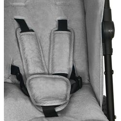 Carucior pentru gemeni VidaXL 10235 (Light Grey/Black) Thumb