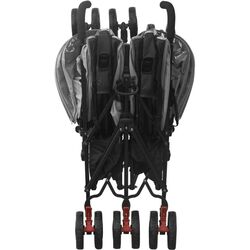 Carucior pentru gemeni VidaXL 10235 (Light Grey/Black) Thumb