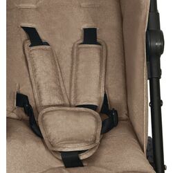 Carucior pentru gemeni VidaXL 10237 (Taupe Grey/Black) Thumb