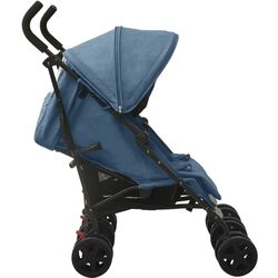 Carucior pentru gemeni VidaXL 10238 (Blue/Black) Thumb