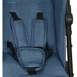 Carucior pentru gemeni VidaXL 10238 (Blue/Black) Thumb