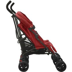 Carucior pentru gemeni VidaXL 10239 (Red/Black) Thumb