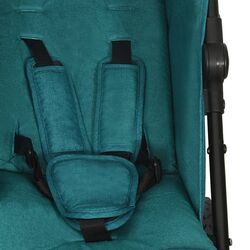 Carucior pentru gemeni VidaXL 10240 (Green/Black) Thumb