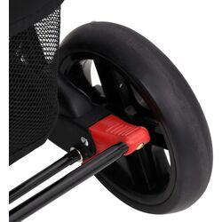 Carucior pentru gemeni VidaXL 10345 (Red/Black) Thumb