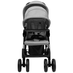 Carucior pentru gemeni VidaXL 10347 (Light Grey/Black) Thumb