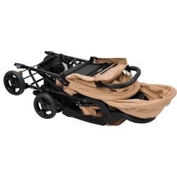 Carucior pentru gemeni VidaXL Tandem Twin 10349 (Taupe Grey) Thumb