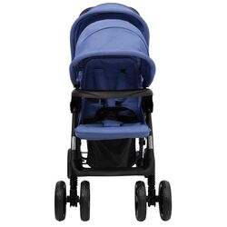 Carucior pentru gemeni VidaXL Tandem Twin 10350 (Navy Blue) Thumb