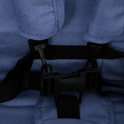 Carucior pentru gemeni VidaXL Tandem Twin 10350 (Navy Blue) Thumb