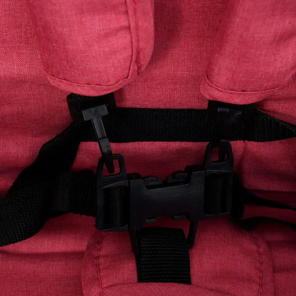 Коляска для двойни VidaXL Tandem Twin 10351 (Red)