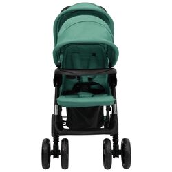 Коляска для двойни VidaXL Tandem Twin 10352 (Green) Thumb