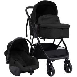 Carucior modular 3in1 VidaXL 10330 (Anthracite/Black)