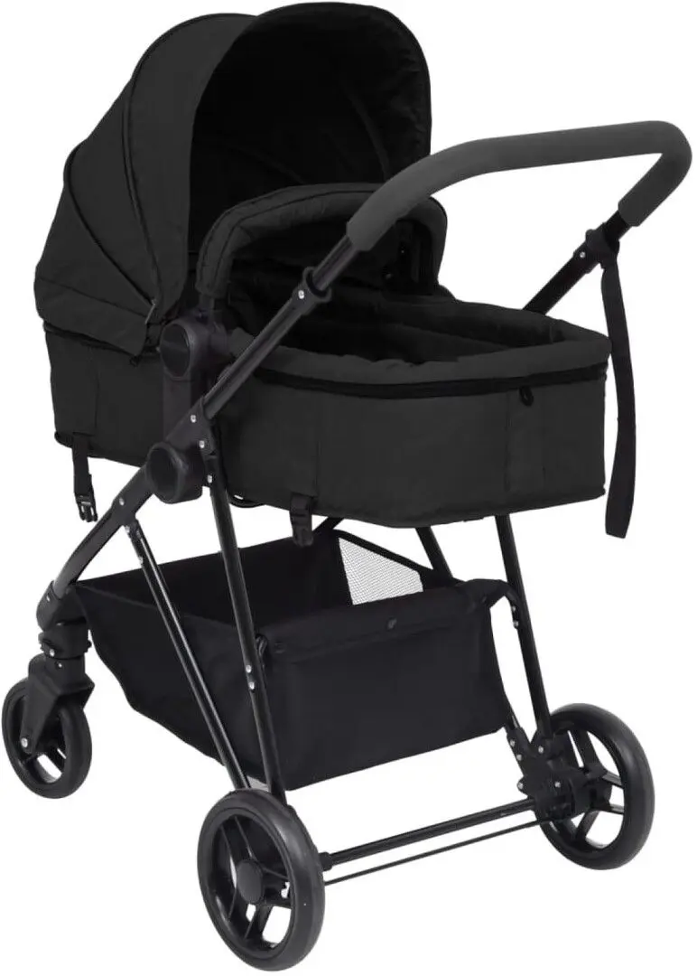 Carucior modular 3in1 VidaXL 10330 (Anthracite/Black)