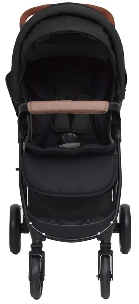 Carucior modular 3in1 VidaXL 10378 (Anthracite/Black)