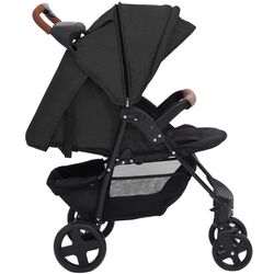 Carucior modular 3in1 VidaXL 10378 (Anthracite/Black) Thumb